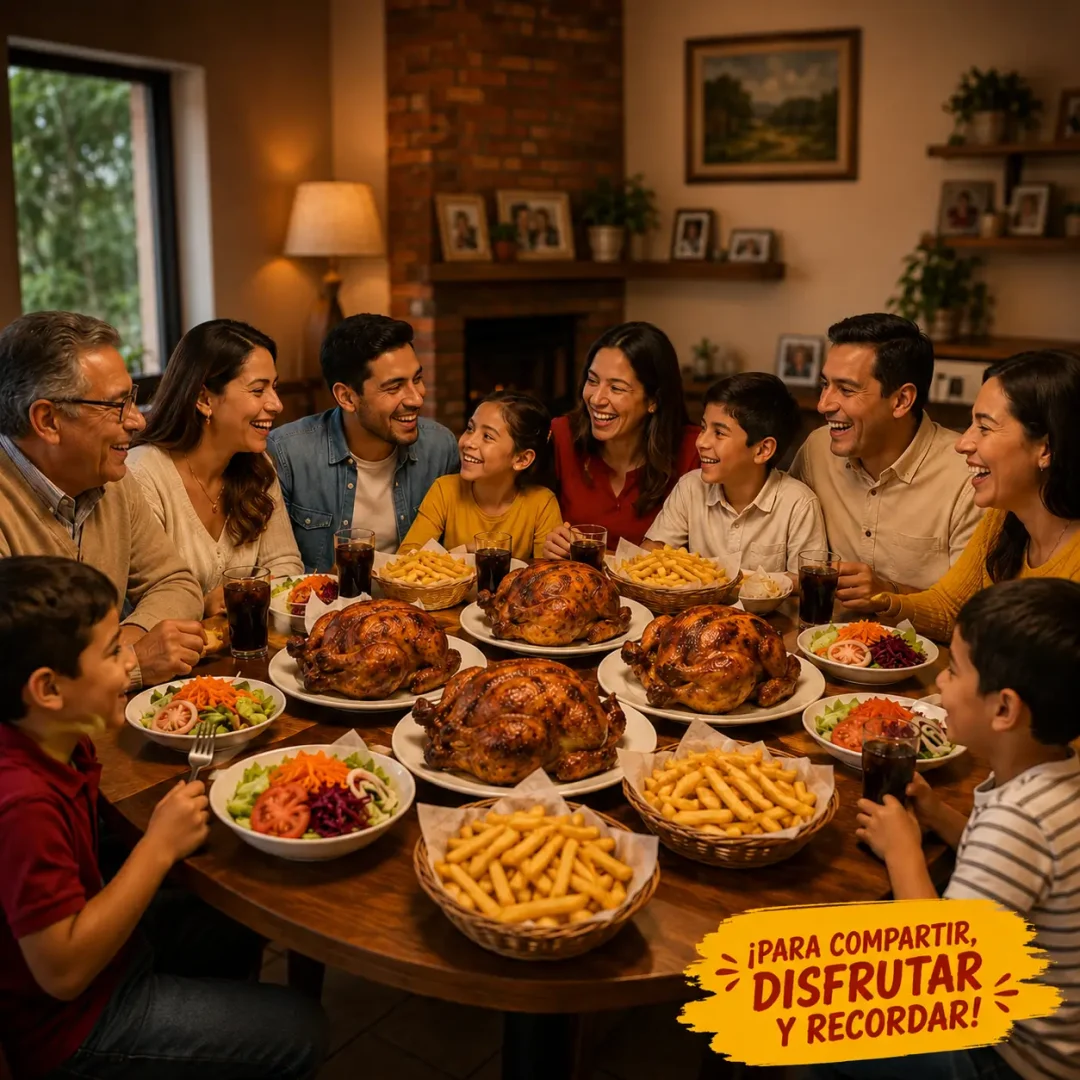 Pollo a la brasa para compartir en familia en Los Olivos | Qrico